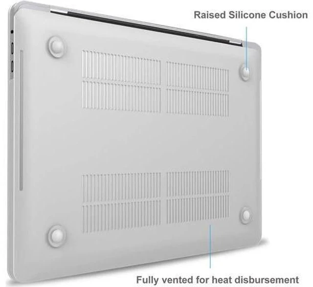 Alt view image 6 of 7 - MacBook Pro 15 Case 2019 2018 2017 2016 Release A1990 A1707, Hard Case Shell Cover and Keyboard Cover for MacBook Pro 15" (2019/2018/2017/2016) with Touch Bar & Touch ID