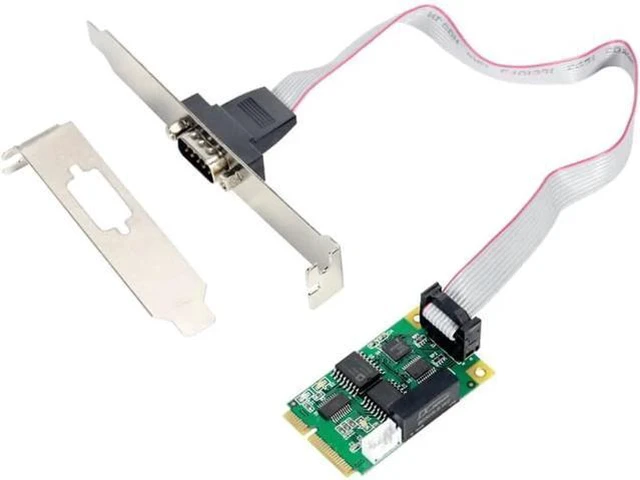 Alt view image 3 of 12 - Mini PCIE USB to RS422 RS485 RS232 COM Port Card DB9 for Modem PDA GPS Bar Code Digitizer ISDN terminal adapter