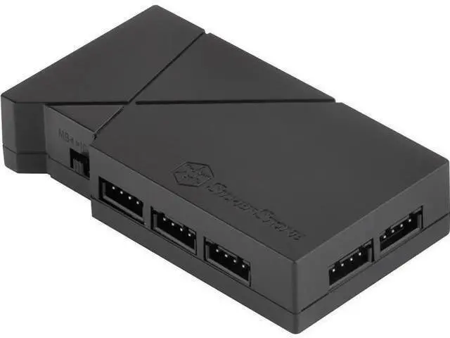 Main image of Silverstone SST-LSB01 RGB Light Strip Control Box with 8 Port Signal Control