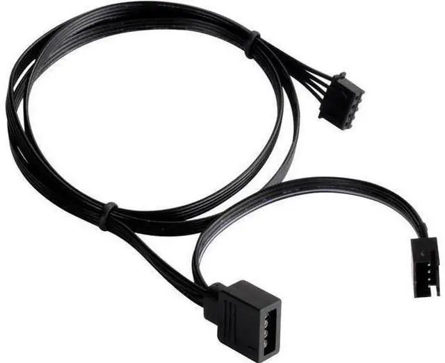 Alt view image 7 of 7 - Silverstone SST-LSB01 RGB Light Strip Control Box with 8 Port Signal Control