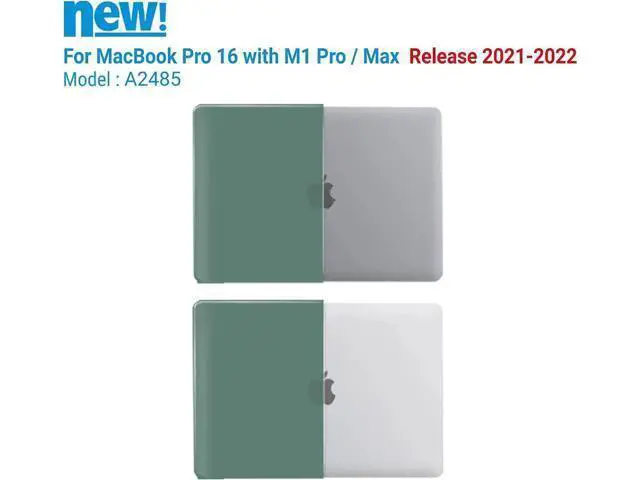 Alt view image 6 of 7 - Case for MacBook Pro 16 inch Case 2023 2022 2021 Release M2 A2780 A2485 M1 Pro/Max Chip with Touch ID, Plastic Hard Shell Protective Cover with Keyboard Skin