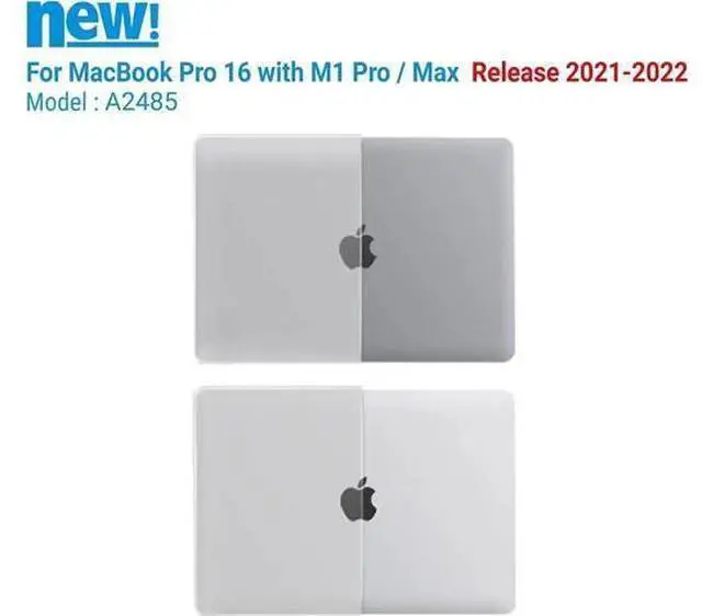 Alt view image 3 of 7 - Case for MacBook Pro 16 inch Case 2023 2022 2021 Release M2 A2780 A2485 M1 Pro/Max Chip with Touch ID, Plastic Hard Shell Protective Cover with Keyboard Skin