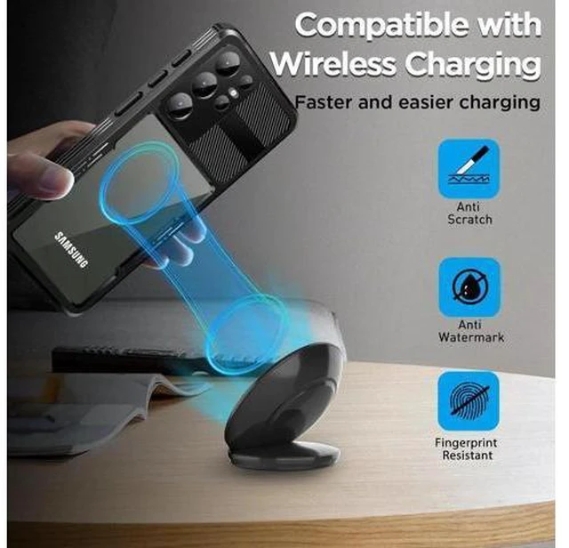 Alt view image 7 of 7 - Compatible for Samsung Galaxy S23 Ultra Case Waterproof with Built-in Lens & Screen Protector Full Body Protective Case for Galaxy S23 Ultra 6.8 inch 2023