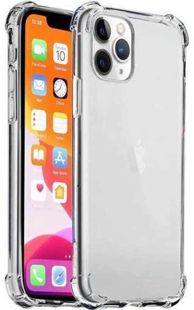 Main image of iPhone 11 Pro Case | Soft Slim Crystal TPU Clear Case | Thin Anti-Scratch & Reinforced Corners Cover | Shock Absorption| Protective hard cover fit designed for iPhone 11 Pro 5.8 Inch