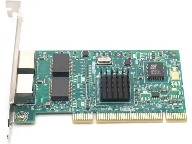 Alt view image 3 of 7 - PCI 10/100/1000Mbps dual RJ45 port 1 Gigabit Server Lan card NIC with Intel 82546