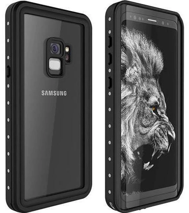 Main image of Galaxy S9 Waterproof Case, Waterproof Shockproof Dustproof Dirtproof Full Body Case Built in Screen Protector with Touch ID for Samsung Galaxy S9 5.8 inch