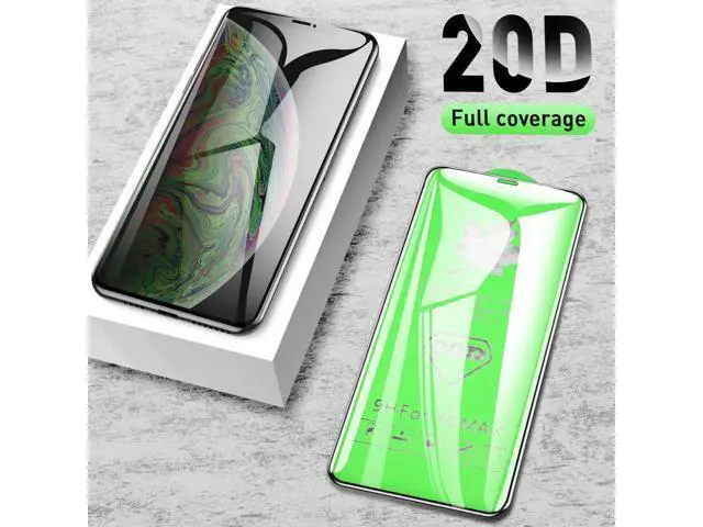 Alt view image 7 of 7 - 2PCS 20D Curved Edge Full Cover Tempered Glass Screen Protector For Apple iPhone 7 Protection Film