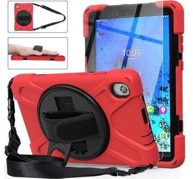 Main image of Lenovo Tab M8 FHD Case 2020 Mdoel TB-8705F / TB-8705N with Kickstand Hand Strap and Shoulder Strap Cover for Lenovo Tab M8 8.0 inch FHD 8.0 Inch Tablet