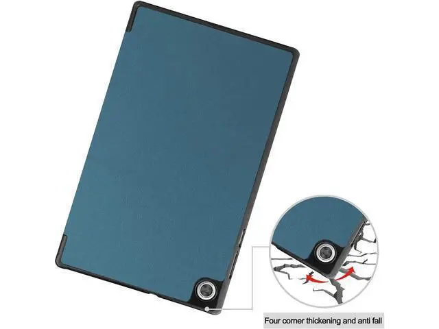 Alt view image 7 of 7 - Case for Lenovo Tab M10 HD 2nd Generation 10.1 inch 2020 TB-X306F, Shockproof Protective Cover Ultra Slim with Trifold Kickstand for Lenovo Tab M10 HD (2nd Gen) 10.1" 2020