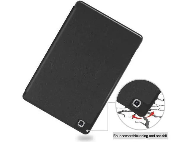 Alt view image 7 of 7 - Case for Galaxy Tab S6 Lite 10.4 inch PU Leather Smart Cover with Stand & Pen Holder for Samsung Galaxy Tab S6 Lite 10.4 2020 2022 SM-P610/P613/P615/P619