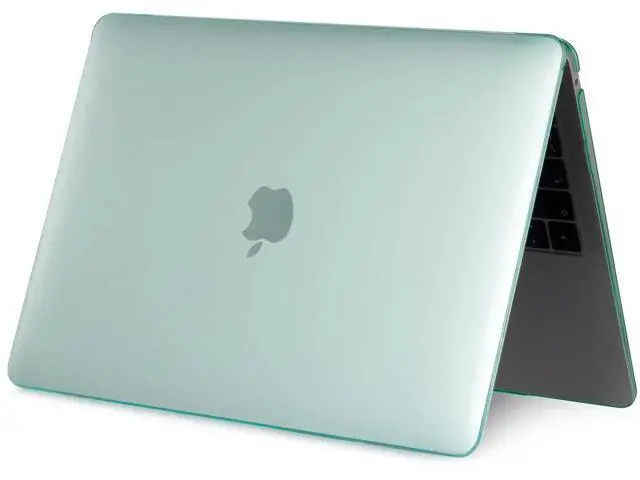 Alt view image 4 of 6 - Compatible with MacBook Air 13.6 inch Case 2022 Release A2681 M2 Chip with Liquid Retina Display & Touch ID, Protective Plastic Hard Shell Case & Keyboard Cover Crystal Green