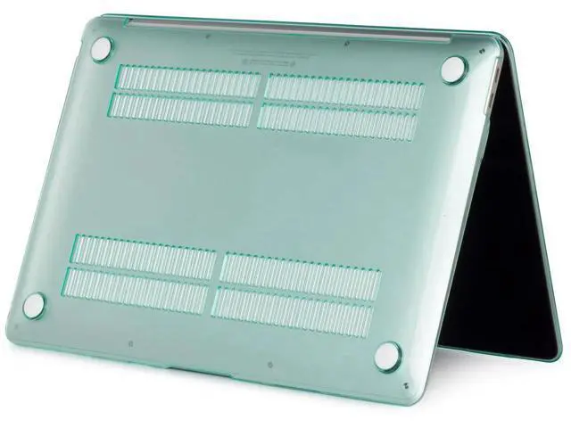 Alt view image 5 of 6 - Compatible with MacBook Air 13.6 inch Case 2022 Release A2681 M2 Chip with Liquid Retina Display & Touch ID, Protective Plastic Hard Shell Case & Keyboard Cover Crystal Green