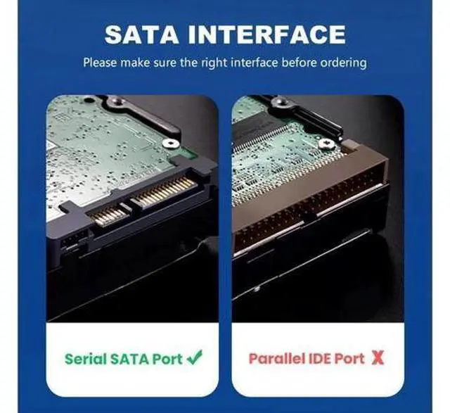 Alt view image 4 of 4 - Aomoproing SATA to USB 3.0 Adapter Up To 6 Gbps USB A/C to SATA Cable for 2.5" SATA III HDD SSD External Hard Drive Reader adaptador(USB 3.0 20cm)