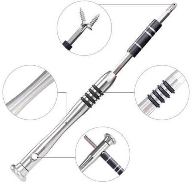 Alt view image 4 of 5 - Aomoproing Screwdriver Set, 110 in 1 Precision Screwdriver Repair Tool Kit Magnetic Driver Kit Professional Repair Tool Kit for iPhone X, 8, 7 / Cellphone/Computer/Tablet/PC/electronic etc