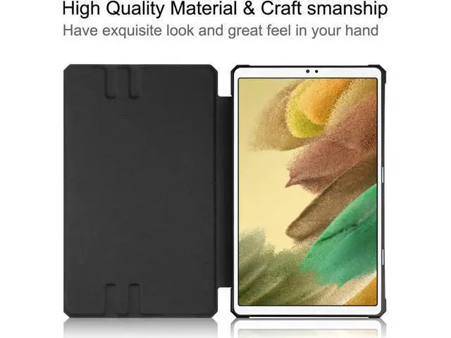 Alt view image 4 of 7 - PU Leather Case for Samsung Galaxy Tab A7 Lite 2021 8.7 inch 2021 Model SM-T225 SM-T220 Slim Folding Stand Cover, Multi-Viewing Angles, Soft TPU Back Cover