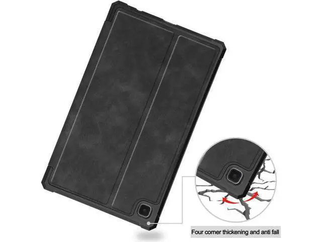 Alt view image 3 of 7 - PU Leather Case for Samsung Galaxy Tab A7 Lite 2021 8.7 inch 2021 Model SM-T225 SM-T220 Slim Folding Stand Cover, Multi-Viewing Angles, Soft TPU Back Cover