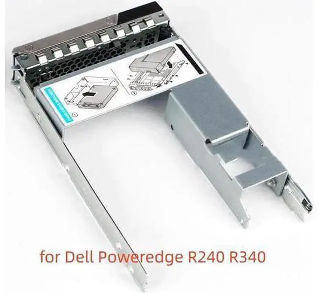 Main image of Aomoproing 2.5" to 3.5" HDD Adapter + 3.5" tray Caddy for Poweredge R240 R340