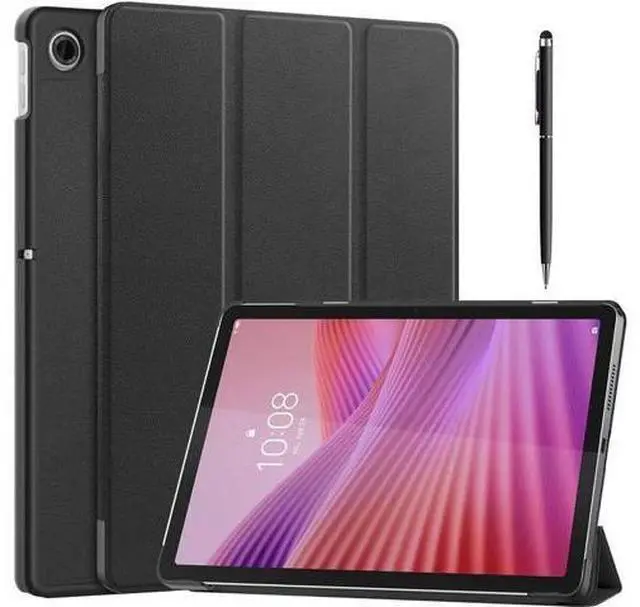 Main image of Case for Lenovo Tab 10.1 inch 2025 Model TB311FU TB311XU, Slim Smart Cover Lightweight Hard Shell Protective Cover with Multi-Angle Stand, Universal Stylus Pen