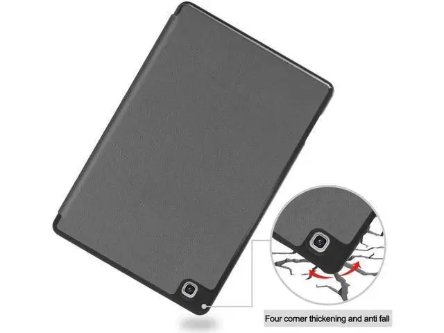 Alt view image 5 of 7 - Case for Galaxy Tab S6 Lite 10.4 inch PU Leather Smart Cover with Stand & Pen Holder for Samsung Galaxy Tab S6 Lite 10.4 2020 2022 SM-P610/P613/P615/P619