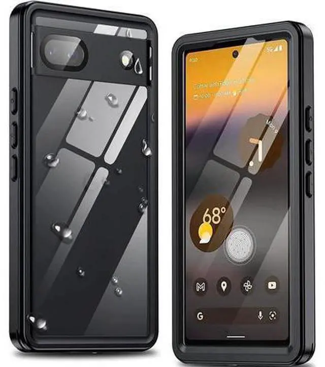 Main image of Google Pixel 6A Waterproof Case, IP68 Waterproof Dustproof Shockproof Case Full Body Protection with Built-in Screen Protector Fully Sealed Underwater Clear Back Cover for Google Pixel 6A 5G