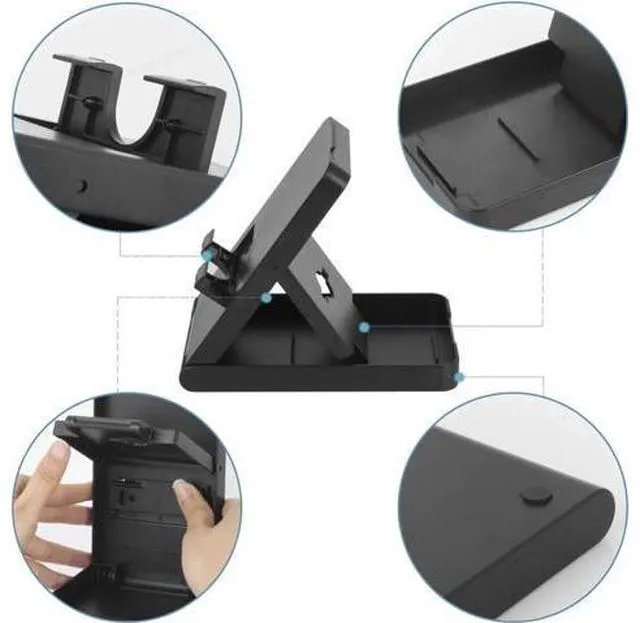 Alt view image 5 of 14 - Nintendo Switch Stand -Compact Adjustable Stand for Nintendo Switch