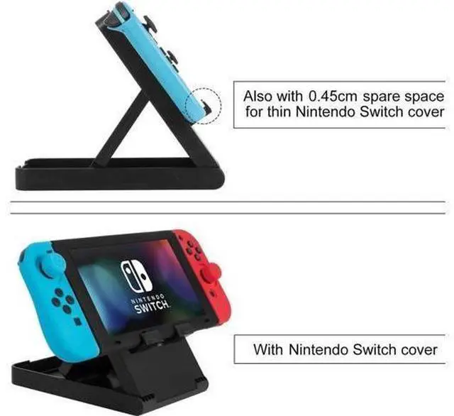 Alt view image 7 of 14 - Nintendo Switch Stand -Compact Adjustable Stand for Nintendo Switch