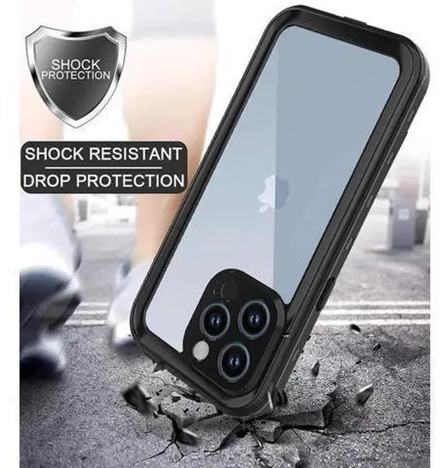 Alt view image 5 of 7 - For iPhone 13 Pro Case Waterproof Shockproof with Screen Protector Full Body Protector Dustproof Dirtproof Heavy Duty Phone Case for iPhone 13 Pro 6.1inch