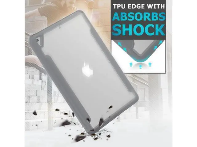 Alt view image 5 of 6 - iPad 8th Generation 2020 / iPad 7th Generation 2019 Case with Pencil Holder Smart Stand Cover with Auto Wake Sleep for iPad 10.2" iPad 8th Gen 2020 and iPad 7th Gen 2019