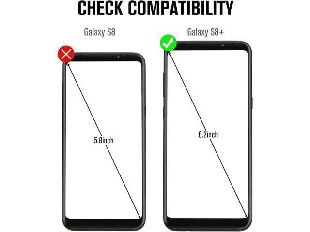 Alt view image 4 of 7 - 2 Packs Samsung Galaxy S8 Plus Screen Protector Werleo Anti-Scratch HD Clear Case Friendly 3D Curved Protective Tempered Glass For Samsung Galaxy S8 Plus - Not Galaxy S8