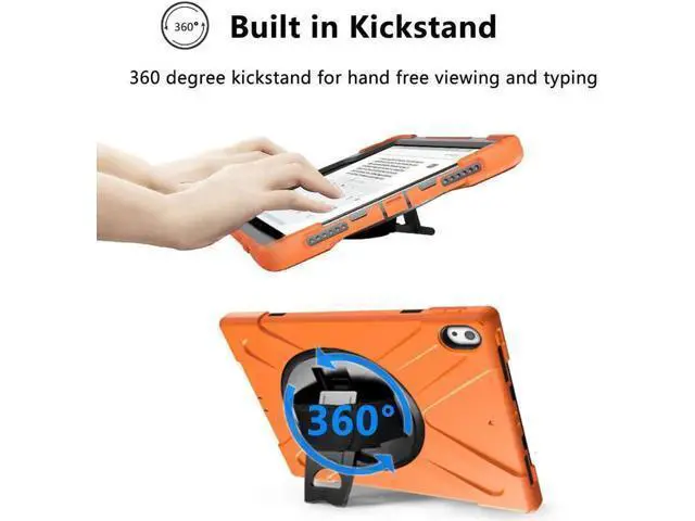Alt view image 7 of 7 - iPad Pro 12.9 Case 3rd Gen 2018 Heavy Duty Shockproof Protective Case Cover with 360 Degree Rotating Kickstand / Adjustable Hand Strap and Carrying Shoulder Strap for iPad Pro 12.9 3rd Generation