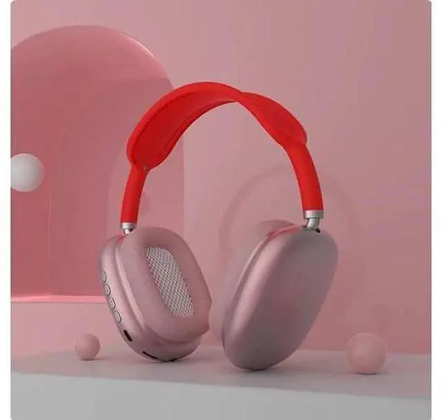 Main image of P9 Bluetooth headset Universal headset for mobile phone wireless sports gaming headset Red