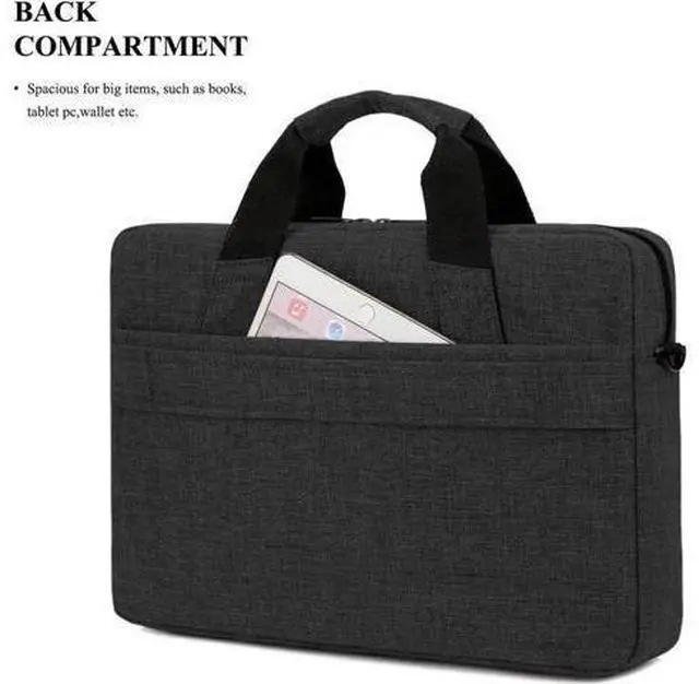 Alt view image 6 of 7 - 15.6 Inch Stylish Lightweight Business Laptop Shoulder Messenger Bag Briefcase Sleeve Case for 15-15.6 Inches Laptop/Notebook/MacBook/Ultrabook/Chromebook Computers