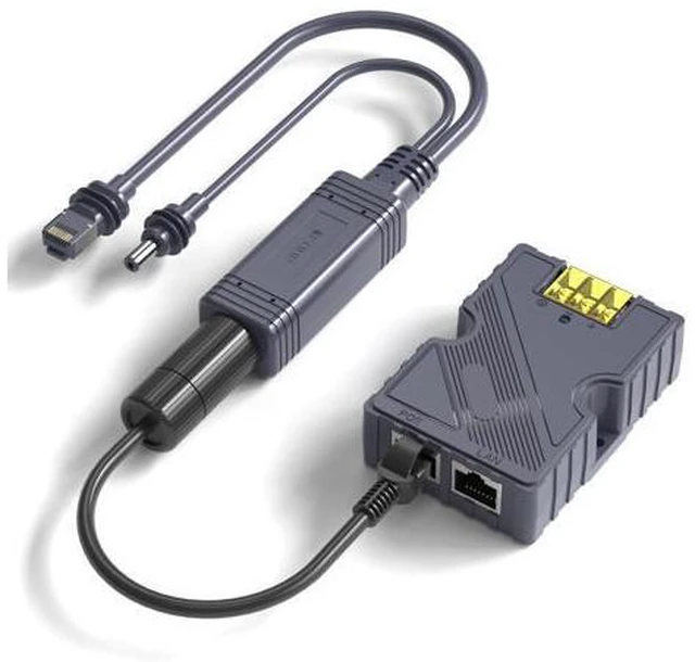 Main image of Starlink Mini PoE Splitter - Starlink Mini Power Kit 12V, 150W DC 48V/3A Input GigE Passive & ESD Protection with Starlink Conversion Kit, RJ45 & DC Adapter Splitter for Mini Starlink Dishy
