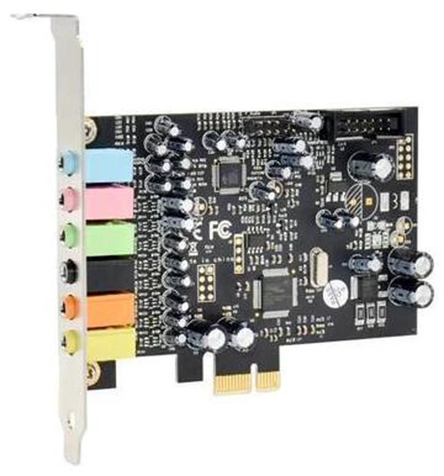 Alt view image 5 of 12 - PCIe 7.1 Channel Sound Card CM8828 + CM9882A with SPDIF Bracket PCIe 7.1CH Analog Digital Stereo Sound Card