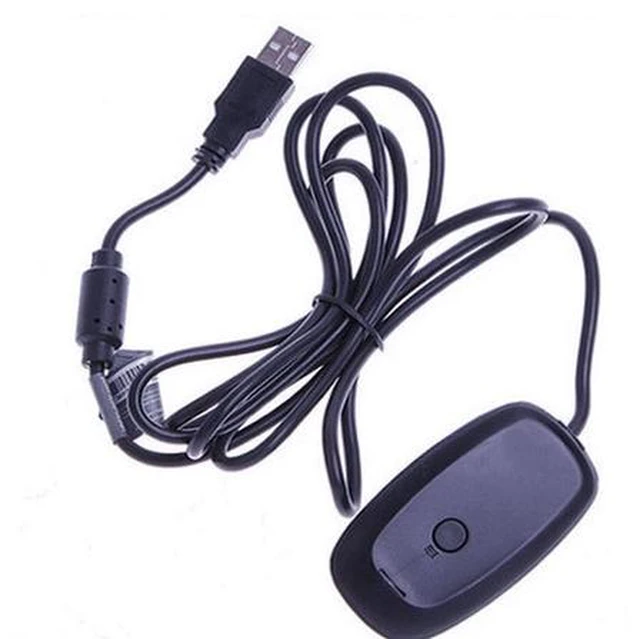 Alt view image 2 of 4 - Black PC Wireless Controller Gaming Receiver Adapter For Microsoft XBOX 360