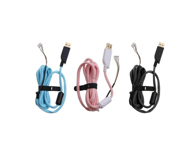 Alt view image 3 of 6 - 2 Meters USB Mouse Cable Mouse Line Mice Wire for ZOWIE EC1-A EC1-B FK1 Gaming Mouse Replacement Part Repair Accessory(BL)