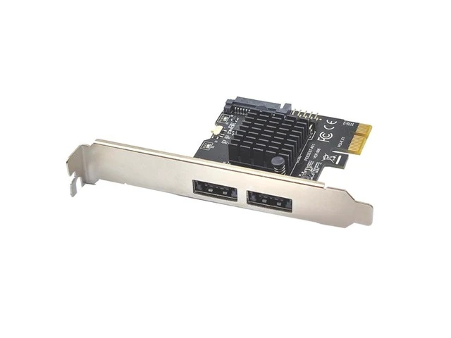 Alt view image 5 of 6 - Pci-e to Dual Port POWER OVER ESATA pci e to Power eSATA USB Expansion Card for Command Queuing Expansion Cards(A)