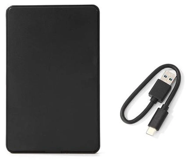 Main image of 2.5 inch Hard Drive Enclosure USB 3.1 Type C SATA 3 HDD SSD Case Caddy 6GB/S High Speed Support 8TB Hard Disk(Type-C to USB3.1)