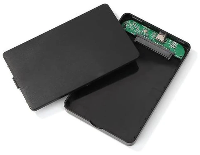 Alt view image 5 of 6 - 2.5 inch Hard Drive Enclosure USB 3.1 Type C SATA 3 HDD SSD Case Caddy 6GB/S High Speed Support 8TB Hard Disk(Type-C to USB3.1)