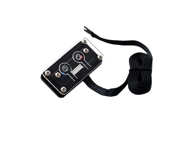 Alt view image 2 of 5 - PC Power Switch Button Cable,Desktop Computer Power Supply On/Off,Reset Switcher Extention Cord w/ HDD LED Indicator& PMMA Case-2FT