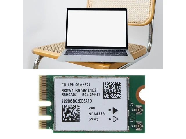 Alt view image 3 of 6 - Wireless Adapter Card for 310 510-15IKB E31 E470 E570 01AX709 00JT477 802.11AC Dropship