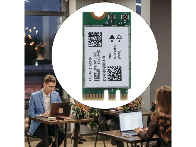 Alt view image 2 of 6 - Wireless Adapter Card for 310 510-15IKB E31 E470 E570 01AX709 00JT477 802.11AC Dropship