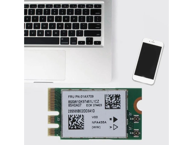 Alt view image 4 of 6 - Wireless Adapter Card for 310 510-15IKB E31 E470 E570 01AX709 00JT477 802.11AC Dropship