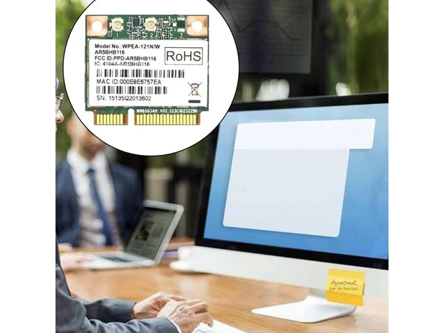 Alt view image 4 of 6 - AR9382 AR5BHB116 802.11 300Mbps Mini PCI-E WiFi Wireless Card 2.4/5G-Band Dropship