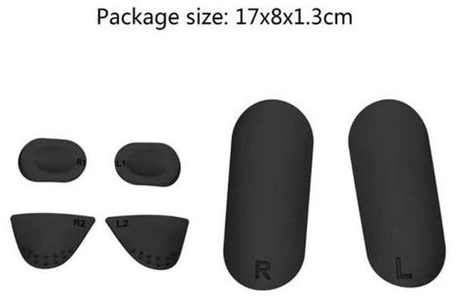 Alt view image 6 of 6 - Game Handle Anti-slip Silicone Pad for PS VR 2 Handle Button Protective Pad Controller Soft and Protective Sleeves