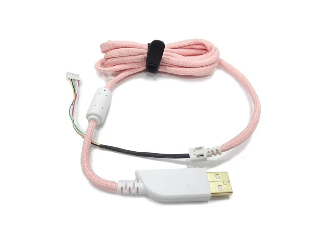 Main image of Replacement Mice Wire Soft USB Mouse Cable Line for ZOWIE S1,S2,FK-B Mouse 210cm(Pink)