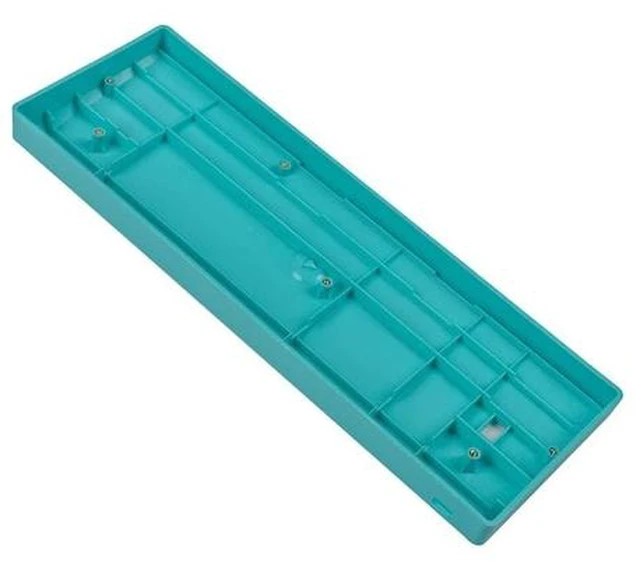 Main image of Mini Keyboard GH60 Color Plastic Case for 60% Mechanical Gaming Keyboard Faceu 60 Plastic Shell Compatible Poker2 Pok3r Green