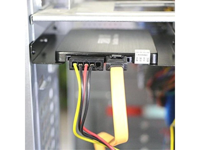 Alt view image 3 of 6 - 2.5 drive to 3.5 Inch SSD HDD Hard disk Metal Mounting Adapter Bracket Dock Hard Drive Holder for PC Hard Drive Enclosure