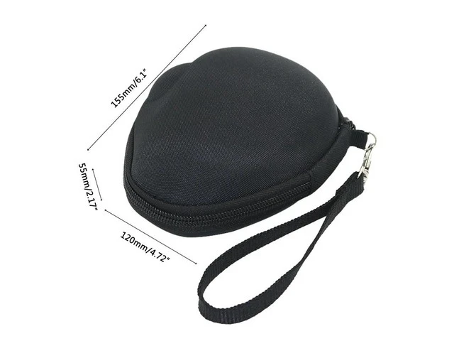 Alt view image 6 of 6 - Hard EVA Casing Mouse Pouch Travel Cover Shock-absorbation Wireless Trackball Fitted Storage Bag for M570 MX Mouse
