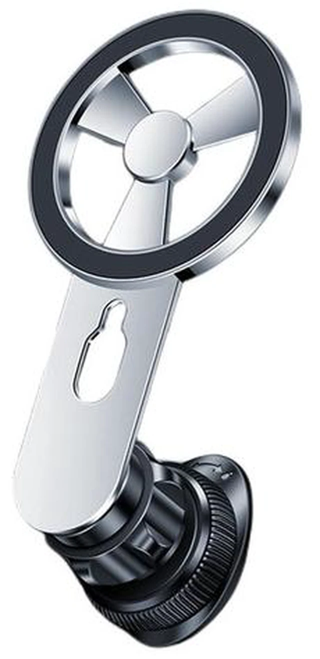 Main image of Universal Phone Holder Stand Air Vent Mount GPS Support Magnetic Phone Fixed Bracket Auto Car Accessories Magnetic Holder(Silver)